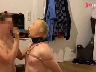 [GetFreeDays.com] Mistress gives sensual breathplay and deepthroat training for slave in bondage Sex Clip March 2023-4