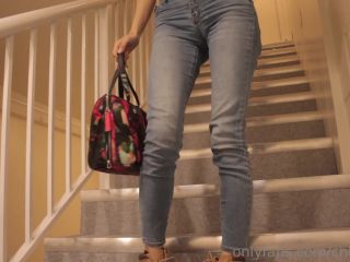 Chloe Night () Chloe night quick fun in the stairwell video-0