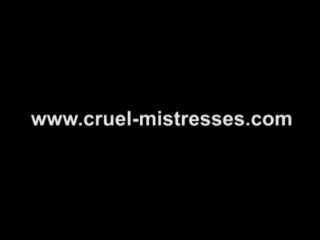 clip 35 chastity fetish fetish porn | Under her boots soles Cruel Mistresses | bdsm porn-0