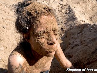 free xxx video 46 Kingdom Of Feet And Slaves - Hide in the sand bitch - FullHD 1080p on femdom porn nylon stocking fetish-9