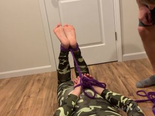 TicklingCouple2020 – Bondage Tickling Feet Foot!-0