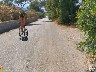 Flashing My Tits On Micro Bikini Bike Ride Around Town 1080p-3