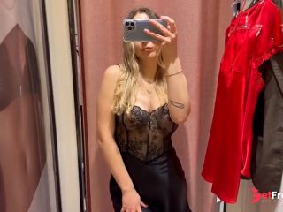 [GetFreeDays.com] lingerie try on haul un the mall Sex Video April 2023-9