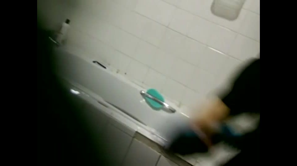 Sweet teen girl is spied in the  shower