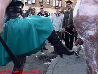 porn clip 32 Folsom Street Fair Public CBT - Lightpost FemDom Ballbusting Humiliation on bdsm porn femdom bi slave-5