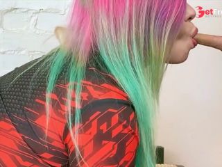 [GetFreeDays.com] Sexy Goth Stepsister Takes Cock in Mouth and Gets Cum on Face Adult Stream April 2023-0