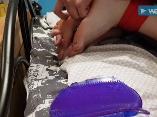 TickleVision - Miss G tied and tickled for first time! Full video – Tickling Videos.-7