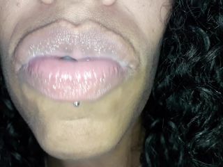 Stinky cock lips lip sniffing Black!-3