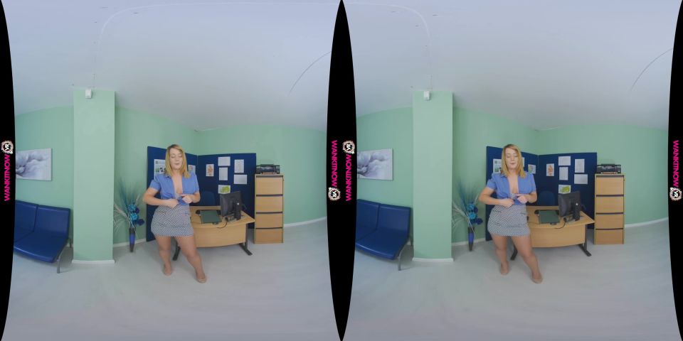 Young Office Girl Wants To Know If Her TITS WIll Help You CUM! (VR 180 