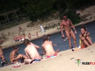 Everyone is staring at these gorgeous naturist teens  5-5