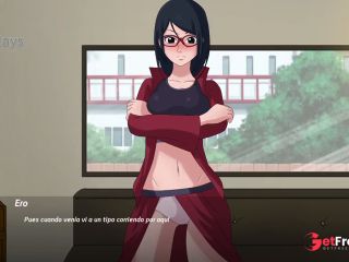 [GetFreeDays.com] Betting with Sarada to show us her tits - Naruto Family Vacation - Scene  Download Sex Video May 2023-2