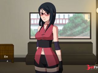 [GetFreeDays.com] Betting with Sarada to show us her tits - Naruto Family Vacation - Scene  Download Sex Video May 2023-7