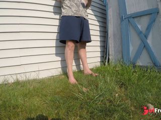 [GetFreeDays.com] Smoking outdoors shorts down at abandoned house Adult Leak January 2023-0