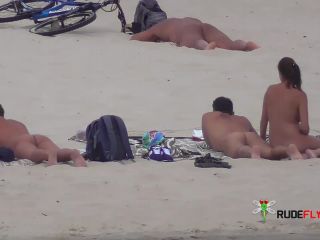 Voyeur at nude beach in spring time  2-3