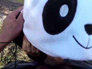 PandaStyle un pandita en el bosque doble cumshot-3