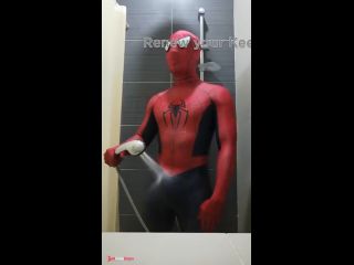 [GetFreeDays.com] SpiderSlut Cums in the shower Adult Stream January 2023-8