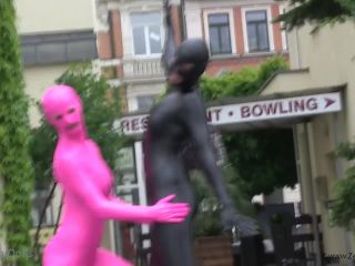 Top models in zentai Latex!-9