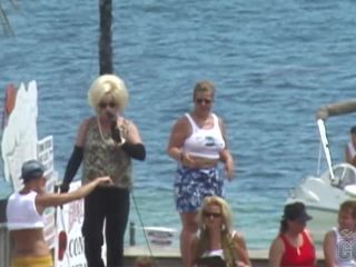 Voyeur Wet T-Shirt Contest form My Key West Condo Balcony voyeur -0