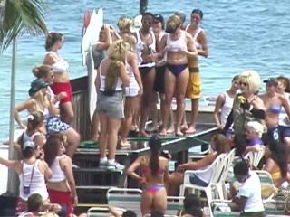 Voyeur Wet T-Shirt Contest form My Key West Condo Balcony voyeur -2