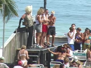 Voyeur Wet T-Shirt Contest form My Key West Condo Balcony voyeur -9