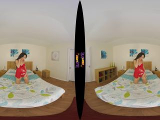 Virtual Reality Teen Seduces You In Her Bedroom Showing Off Her Tits N -0