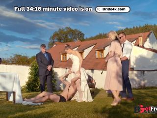 [GetFreeDays.com] BRIDE4K. Shy bride with natural tits is fucked roughly in front of everyone in public Adult Stream October 2022-3