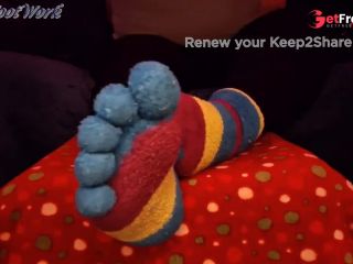 [GetFreeDays.com] Worship and Fuck My Big Feet In My Thick Colorful Fuzzy Winter Toe Socks - Give Me A Big Load Of Cum Adult Video January 2023-1