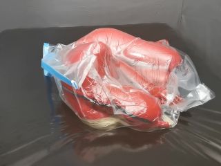 vicky d pbFun in a vaccum bag-5