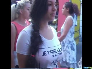 Hot teen candid big tits-2