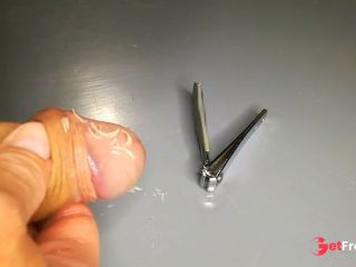 [GetFreeDays.com] I cut off my long stinky nails and show off my smelly cock Sex Video October 2022-9