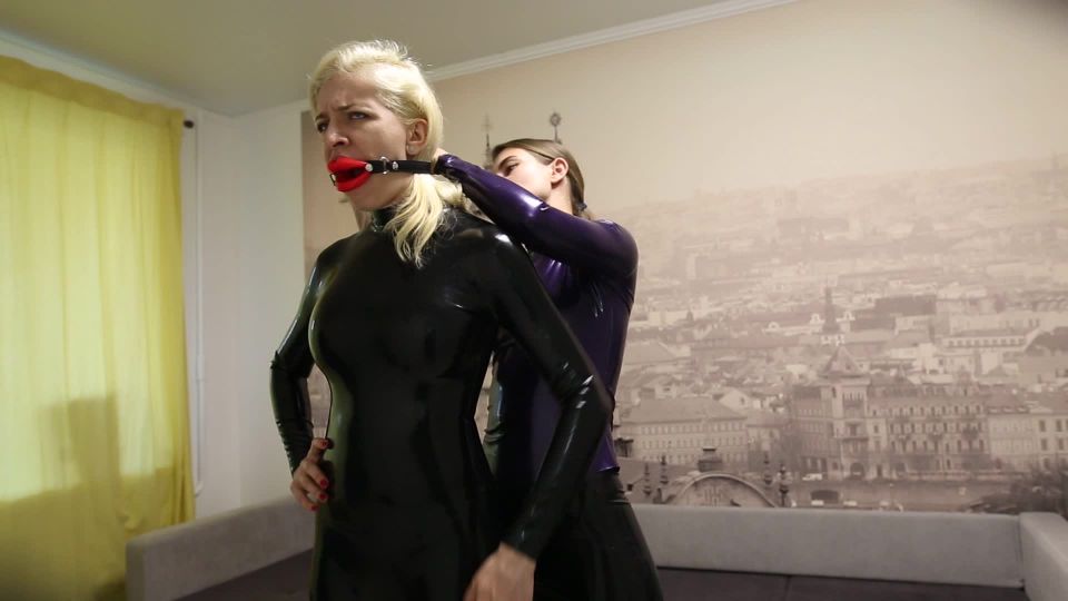 xxx video 27 Shiny Leather Heaven aka Leather Love – Katya Loses the Bet and Is Punished by Nicky - leather - femdom porn fetish orgy