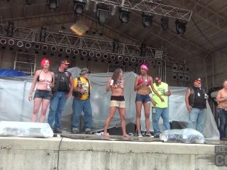 Abate Of Iowa 2015 Freedom Rally Thurday First Strip Contest Of The Weekend Tattoo!-4