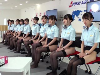 Pussy Airlines - Spectacular Training Edition for New Flight Attendants in the 2023 Fiscal Year, 11 participants + 1 special instructor. Pussy Cabin Lessons ⋆.-1