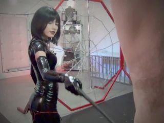 Domnation - Nikki Next - My Shiny Latex and Flesh Ripping Whip Latex!-9