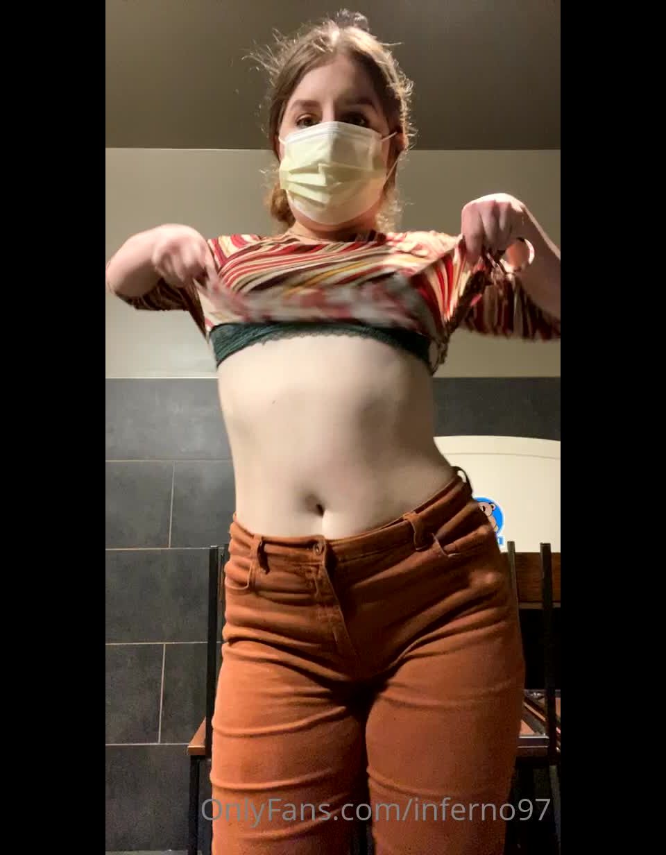 Onlyfans - Inferno97 - who wants to play with me after im off work   i love shaking my ass in the work - 21-08-2020