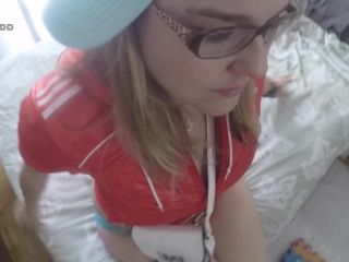 M@nyV1ds - DirtyKristy - Nerdy Brat in a Hat Blowjob Facial Part3-1