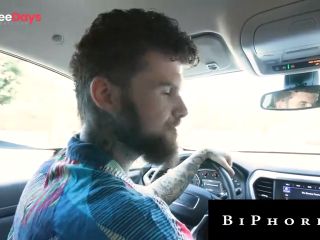 [GetFreeDays.com] Sexy Hitchhiker Spitroasted By Bi Hunk Couple - Biphoria Adult Clip January 2023-3