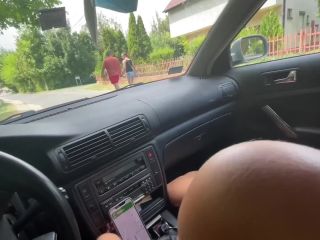 Hot Teen Hitchhiker Risky Public Car Blowjob  Pov Deepthroat Bj 1080p-6