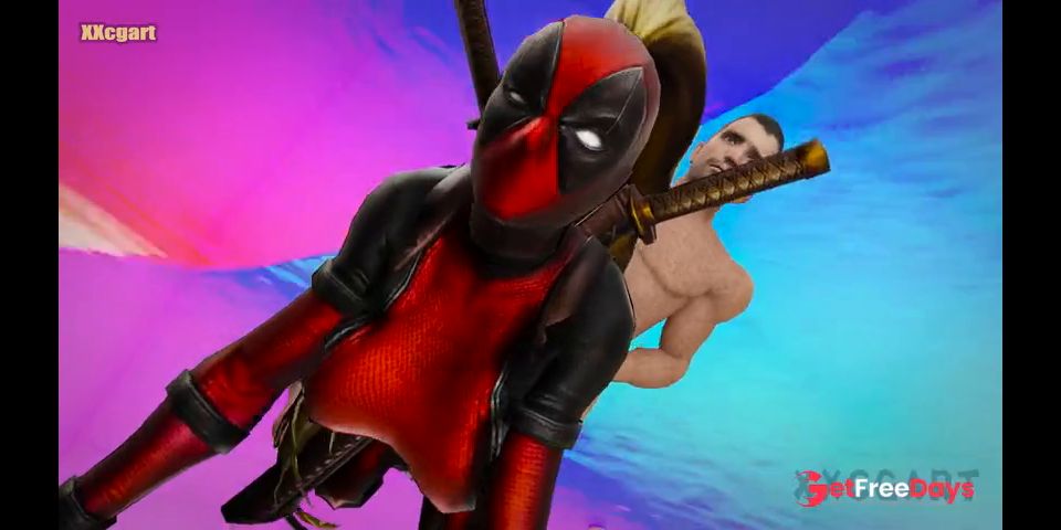 [GetFreeDays.com] Lady DeadPool woman - Sexy Sex in the Rainbow Space Porn Film December 2022