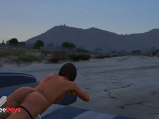 [GetFreeDays.com] GTA V Nude Mod Installed Game Play Part 14 GTA 5 Missions Story Mode Sex Video November 2022-9