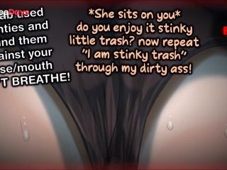 [GetFreeDays.com] Hu-Tao Bullies You and Turns You Into Her Stinky Trash Femdom Breathplay Censorship Sweatplay Sex Clip February 2023-3