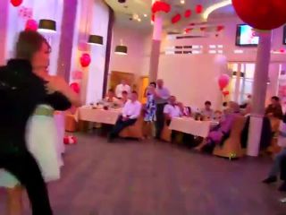 Acrobatic wedding dance reveals  panties-2