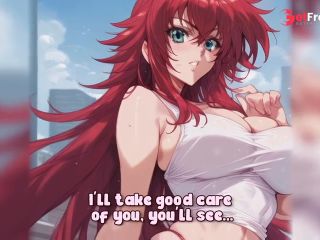 [GetFreeDays.com] HENTAI JOI - Rias Gremory dominates you and crushes you with her fat ass Sex Clip December 2022-9