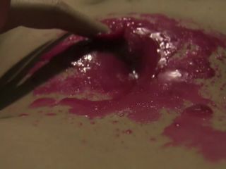 porn clip 23 MyStacySweet – Close Up Belly Button Wax Play on femdom porn speedo fetish-3