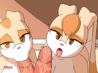 [GetFreeDays.com] Creamy Vanilla - Furry Threesome with Tails Sonic Hentai Cartoon Porn Stream May 2023-0