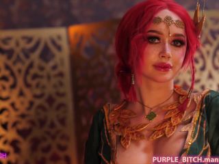 Triss Merigold From The Witcher Enjoys Wet Vaginal Sex 1080p-8