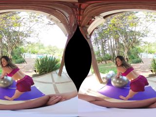 free adult clip 24 Amanda Fialho in Hottest Yoga on shemale porn -0