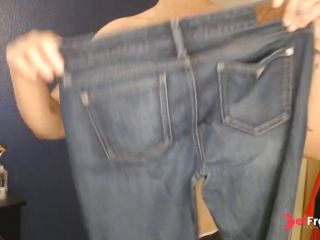 [GetFreeDays.com] Super Tight Guess Skinny Jeans Struggle Try On Porn Clip March 2023-0