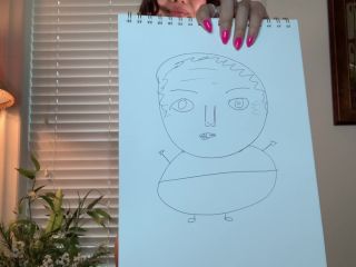 online clip 39 spit fetish porn femdom porn | Goddess Montera – Sketching Uglies | findom-3