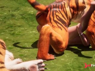 [GetFreeDays.com] Wild Furry Tigers Fuck Redhead Sissy Femboy in his Tigh Ass Yiff PoV Hentai Threesome Sex Video January 2023-4